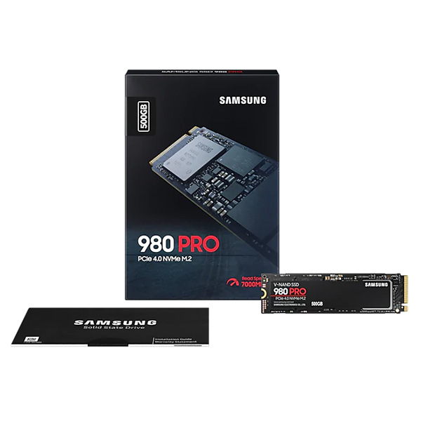 SSD SamSung 980 PRO 500GB M.2 NVMe / PCIe Gen4x4/ MLC NAND  ( MZ-V8P500BW )				