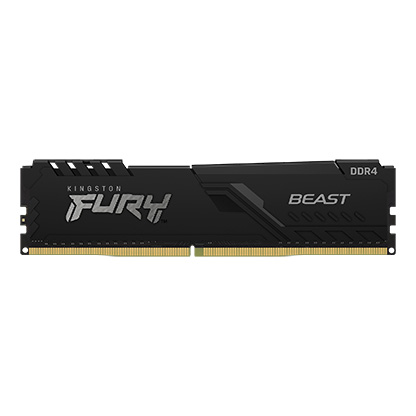 RAM Kingston 16GB D4/3200MHz C16 Fury Beast Black (KF432C16BB/16)