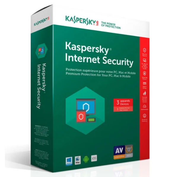 Phần mềm Kapersky Internet Security - KIS 3U PLUS				