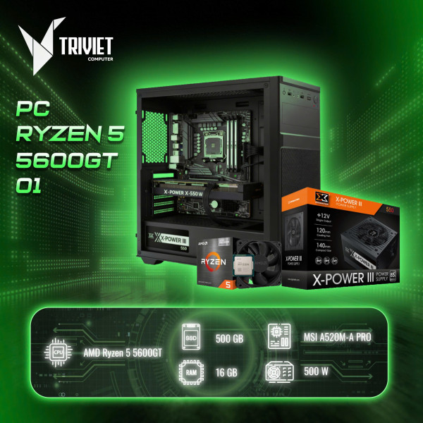 PC RYZEN 5 5600GT 01