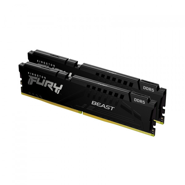 Ram Kingston 32GB 6000MHz DDR5 CL40 DIMM (Kit of 2) FURY Beast Black- KF560C40BBK2-32				