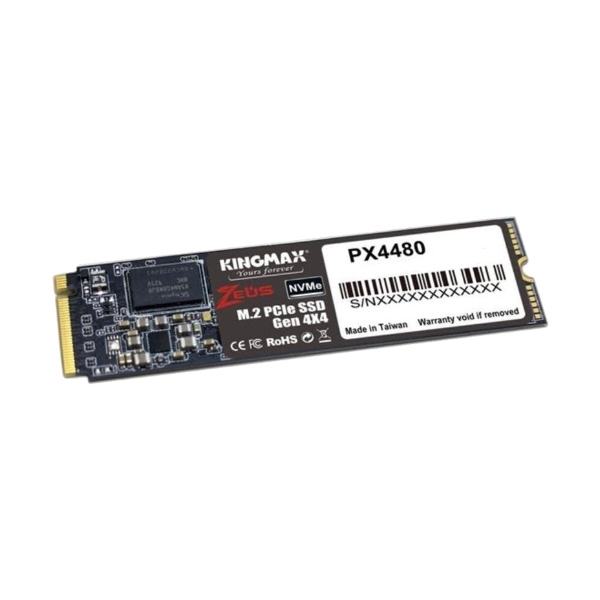 Ổ SSD Kingmax Zeus PQ4480 1TB (NVMe PCIe/ Gen4x4 M2.2280/ 3600MBps/ 3000MB/s)
