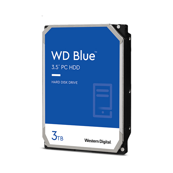 HDD WD 3TB 3.5 Sata3, màu xanh( Blue) (WD30EZAX)