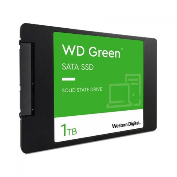 Ổ CỨNG SSD WD GREEN 1TB SATA3 2.5 INCH (ĐỌC 545MB/S - GHI 465MB/S) - (WDS100T3G0A)