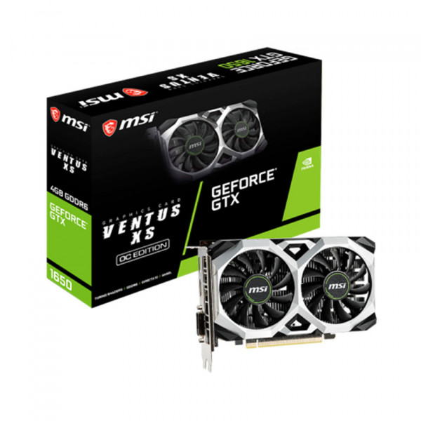 VGA MSI Geforce GTX 1650 D6 VENTUS XS OCV3 (2 fan)