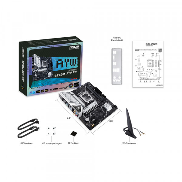 MAINBOARD ASUS B760M-AYW WIFI DDR5