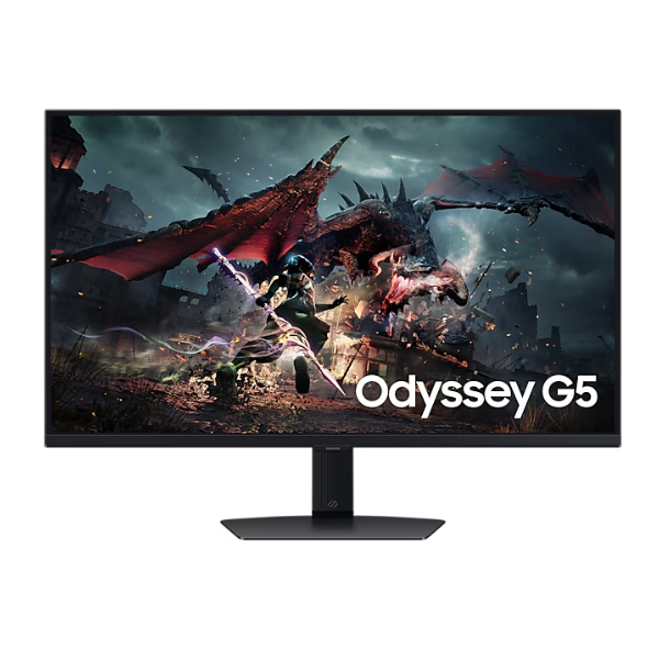 Màn hình gaming Samsung Odyssey G5 LS27DG502EEXXV (27Inch/ QHD (2560x1440)/ 1ms/ 180Hz/ IPS)