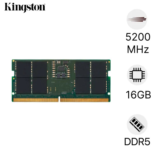 Ram Laptop Kingston DDR5 5200MHz 16GB KVR52S42BS8-16