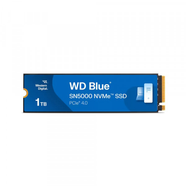 Ổ SSD Western Digital Blue SN5000 WDS100T4B0E 1TB (NVMe PCIe/ Gen4x4 M2.2280/ 5150MB/s/ 4850MB/s)