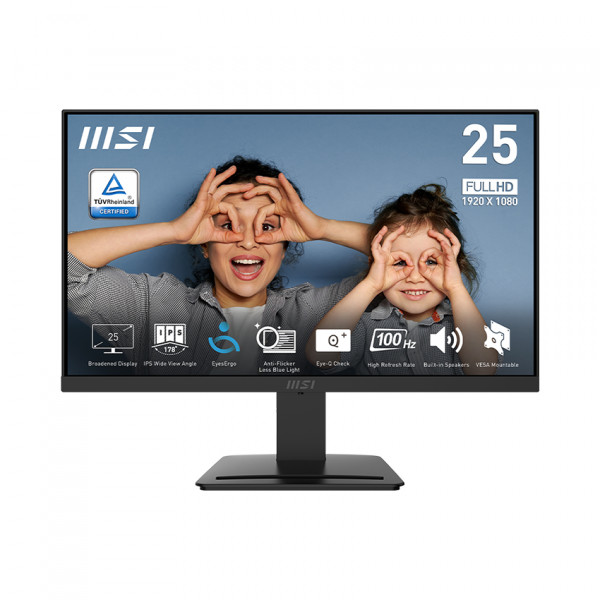 Màn hình MSI PRO MP253 (24.5 inch/FHD/IPS/100Hz/1ms/Loa)