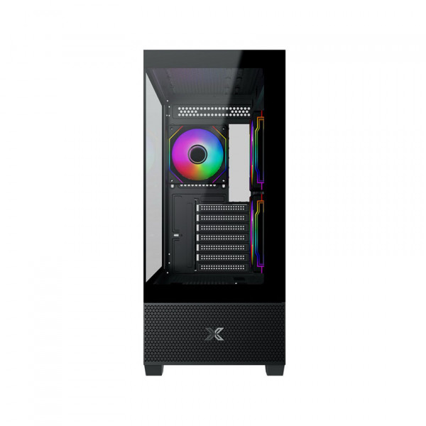 Vỏ case XIGMATEK ALPHARD 3GF - EN43796 (eATX/Mid Tower/Màu Đen/3 fan vô cực)