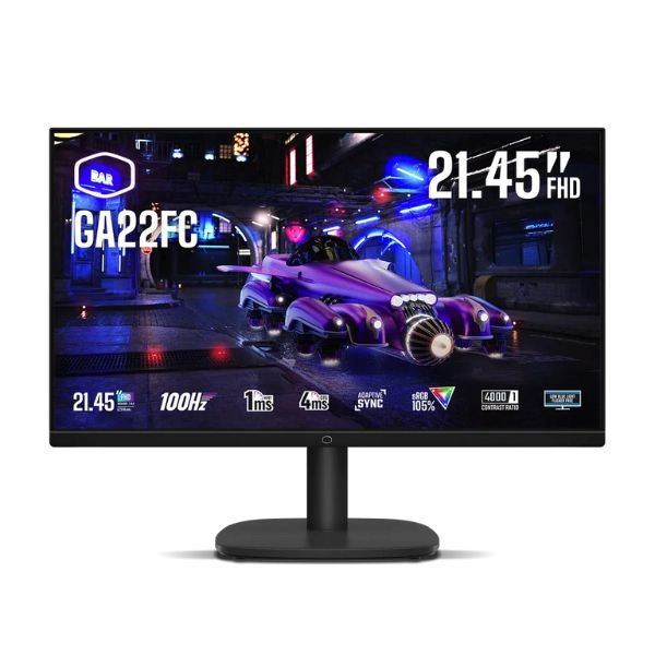 Màn hình Cooler Master GA22FC | 21.5 inch, Full HD, VA, 100Hz, 1ms, chống ánh sáng xanh 