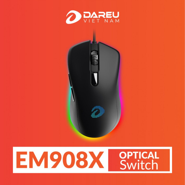 Chuột DareU EM908X RGB 