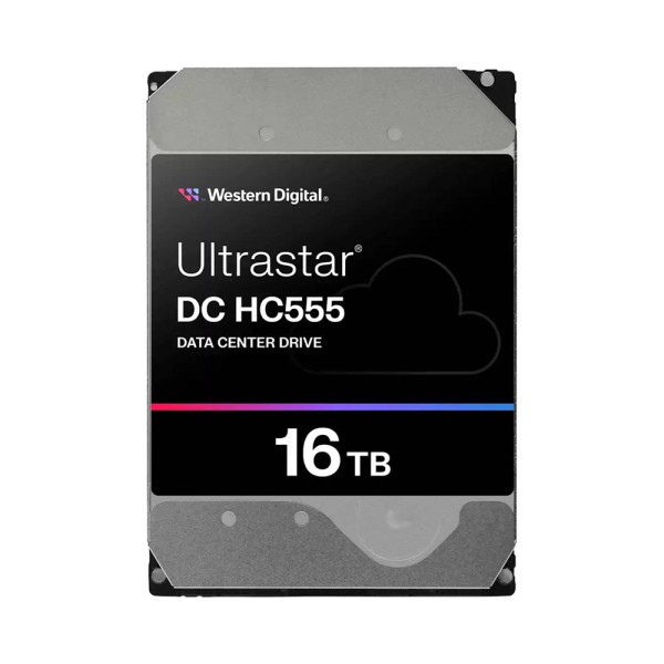 HDD WD Ultrastar HC555 16TB 3.5 inch SATA Ultra 512E SE HE14 512MB Cache 7200RPM WUH722016CLE6L4