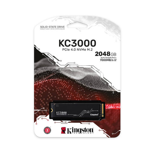 Ổ cứng SSD Kingston KC3000 2048GB NVMe PCIe Gen 4.0 ( SKC3000D/2048G )
