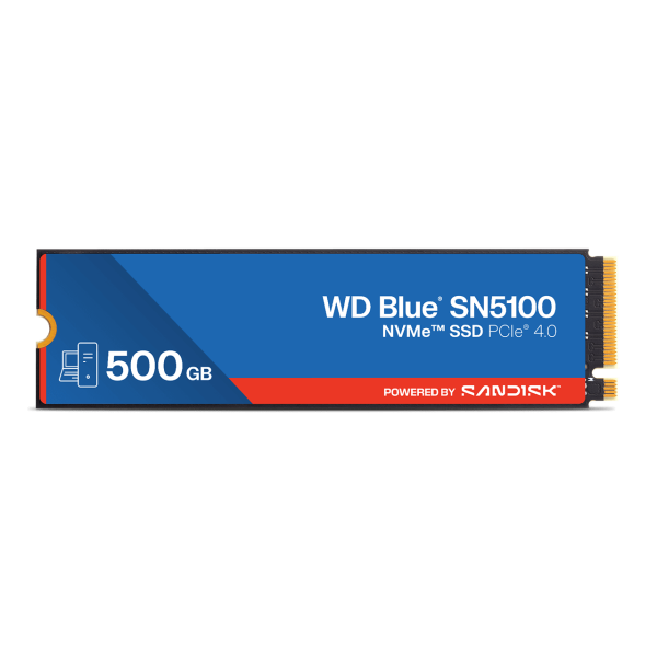 Ổ cứng SSD WD Blue SN5100 500GB NVMe PCIe Gen4 x4 WDS500G5B0E