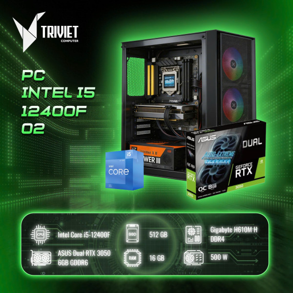 PC INTEL I5 12400F O2