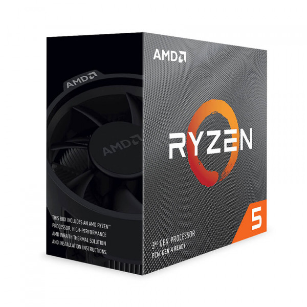 CPU AMD Ryzen 5 Pro 4650G 3.7 Ghz(4.2 Ghz with boost) 11MB/6 Core 12 Threads/ socket AM4