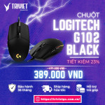 Chuột Logitech G102 Lightsync RGB Black