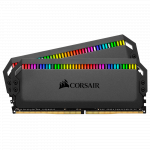 RAM Corsair DDR4, 3200MHz 32GB (2x16GB) DIMM, CL16, DOMINATOR PLATINUM RGB Black Heatspreader, RGB LED