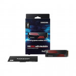 Ổ cứng SSD Samsung 990 PRO with Heatsink 1TB PCIe NVMe 4.0x4 (Đọc 7450MB/s - Ghi 6900MB/s) - (MZ-V9P1T0CW)