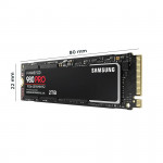Ổ cứng SSD Samsung 980 PRO 2TB PCIe NVMe 4.0x4 (Đọc 7000MB/s - Ghi 5100MB/s) - (MZ-V8P2T0BW)