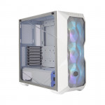 Vỏ Case Cooler Master MasterBox TD500TG Mesh White ARGB (Mid Tower/Màu trắng/Led ARGB/Mặt lưới)