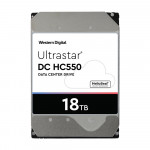 HDD WD Ultrastar 18TB HC550 3.5 inch SATA Ultra 512E SE NP3 512MB Cache 7200RPM WUH721818ALE6L4