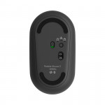 Chuột không dây Logitech PEBBLE MOUSE 2 M350S Wireless/ Bluetooth màu than chì 910-006988