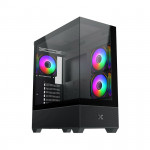 Vỏ case XIGMATEK ALPHARD 3GF - EN43796 (eATX/Mid Tower/Màu Đen/3 fan vô cực)