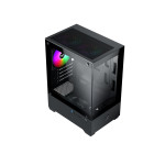 Vỏ Case Xigmatek VIEW II 3F Black EN46247 ( Matx, 3 Fan, Case Bể cá)
