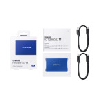 Ổ Cứng Di Động SSD Samsung T7 Portable 1TB 2.5 inch USB 3.2 Xanh (Đọc 1050MB/s - Ghi 1000MB/s)-(MU-PC1T0H/WW)