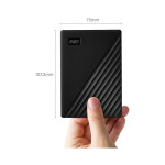Ổ cứng di động 5TB 2.5 inch USB 3.2 WD My PassPort Đen WDBPKJ0050BBK-WESN
