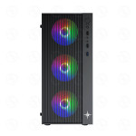 Vỏ case KENOO ESPORT AF13 - 3F - Mầu Đen (ATX/ 3 fan RGB)