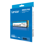 SSD Lexar NM610 PRO 500GB M.2 PCIe Gen3 x4 NVMe LNM610P500G-RNNNG